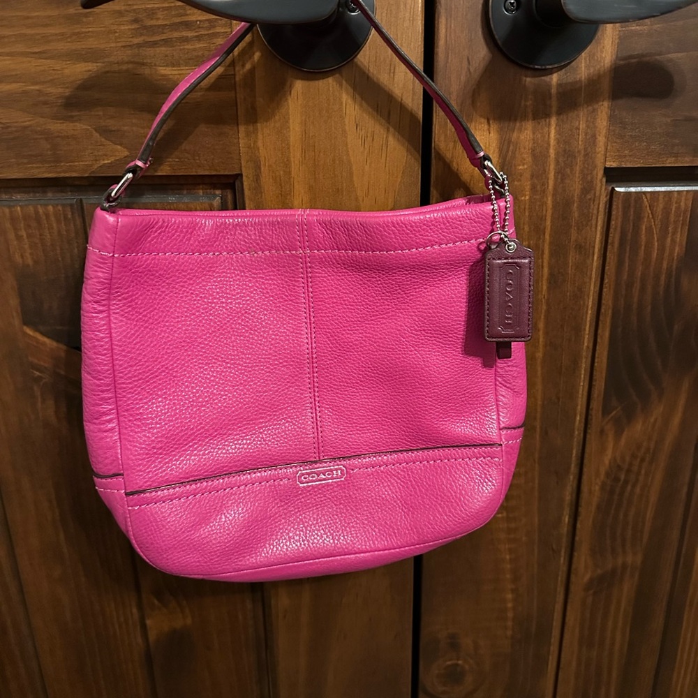 Coach small purse , pink, FUN!